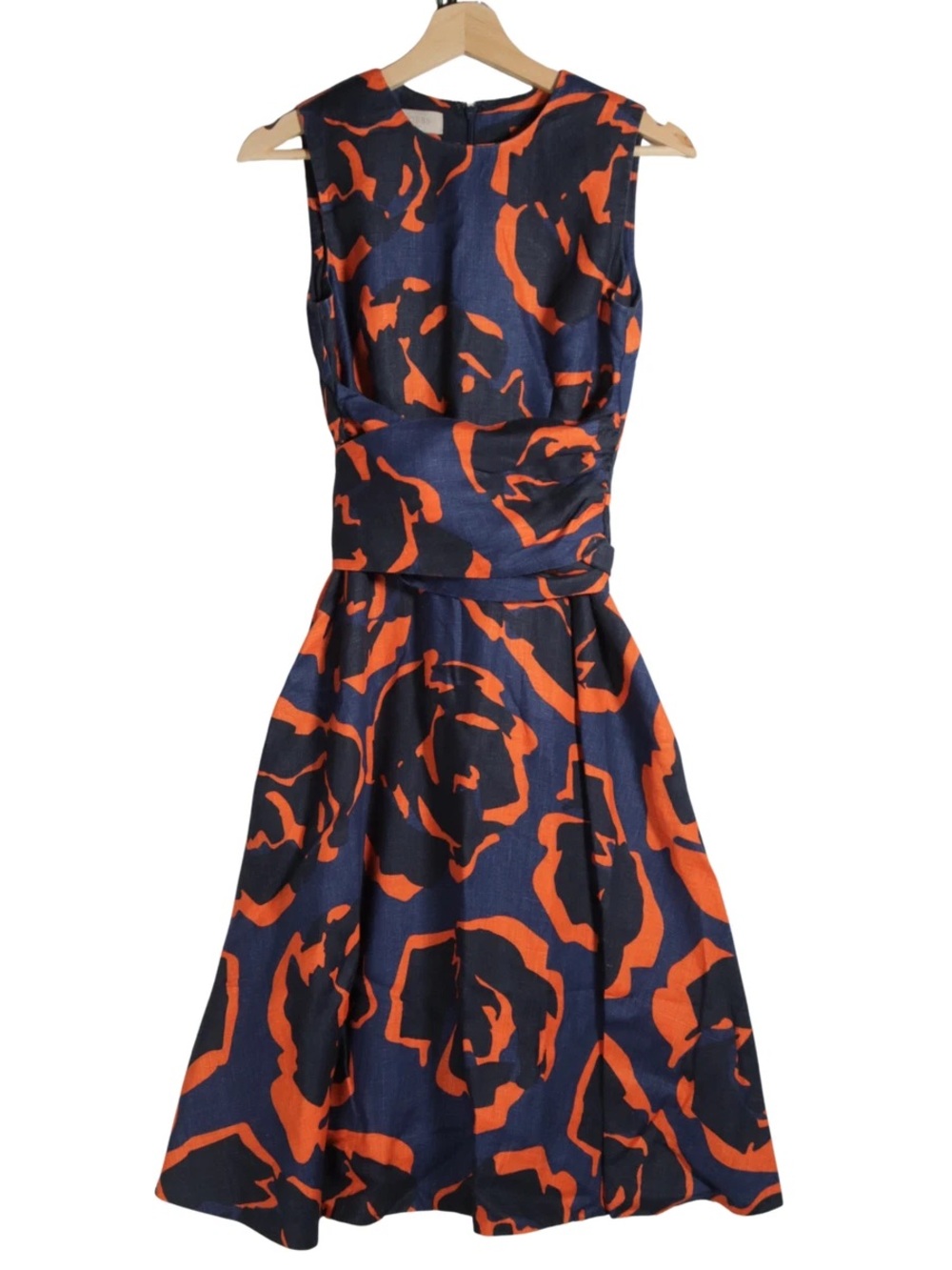 Hobbs London Linen Dress US 4